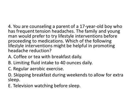 Nutrition for Overall Well being and Headache Reduction