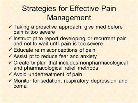 DevelopingaProactivePainReliefStrategy